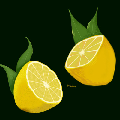 Illustration de Citrons 